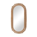 120cm Hamptoms Oval Weave Mirror 50x5x100cm